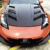 Vented Car Hood for Nissan 350Z Carbon Hood Demon Z33 Style